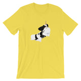 tri cavicorn | unisex cavalier king charles spaniel t-shirt