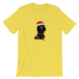 black & tan christmas cav | unisex cavalier king charles spaniel t-shirt