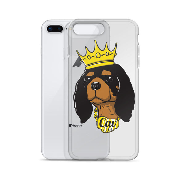black & tan king | iphone case