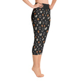 black cav party | capri yoga pants