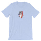 tri ski bum | unisex cavalier king charles spaniel t-shirt