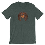 back & tan tattoo | unisex cavalier king charles spaniel t-shirt