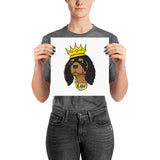 black & tan king | poster