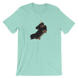 black & tan cavicorn | unisex cavalier king charles spaniel t-shirt