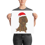 ruby christmas cav | poster