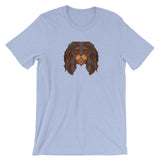 back & tan tattoo | unisex cavalier king charles spaniel t-shirt