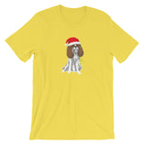 blenheim christmas cav | unisex cavalier king charles spaniel t-shirt
