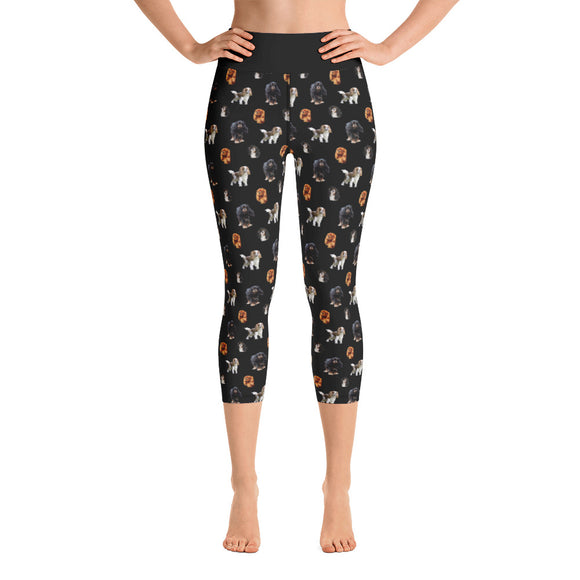 black cav party | capri yoga pants