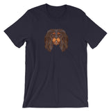 back & tan tattoo | unisex cavalier king charles spaniel t-shirt