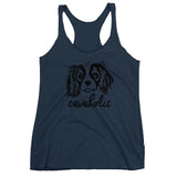 cavaholic | women's cavalier king charles spaniel tank top