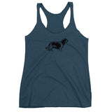 pen & ink cav | women's cavalier king charles tank top