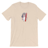 tri ski bum | unisex cavalier king charles spaniel t-shirt
