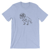 cavasaurus | unisex cavalier king charles spaniel t-shirt