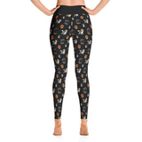 black cav party | full length yoga pants
