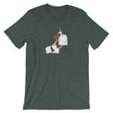 blenheim cavicorn | unisex cavalier king charles spaniel t-shirt