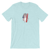 tri ski bum | unisex cavalier king charles spaniel t-shirt