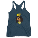 black & tan king | women's tank