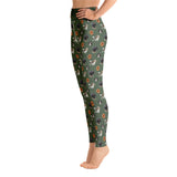 olive cav party | full length yoga pants