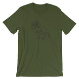 cavasaurus | unisex cavalier king charles spaniel t-shirt