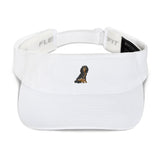 team black & tan | visor