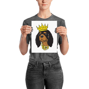 black & tan king | poster