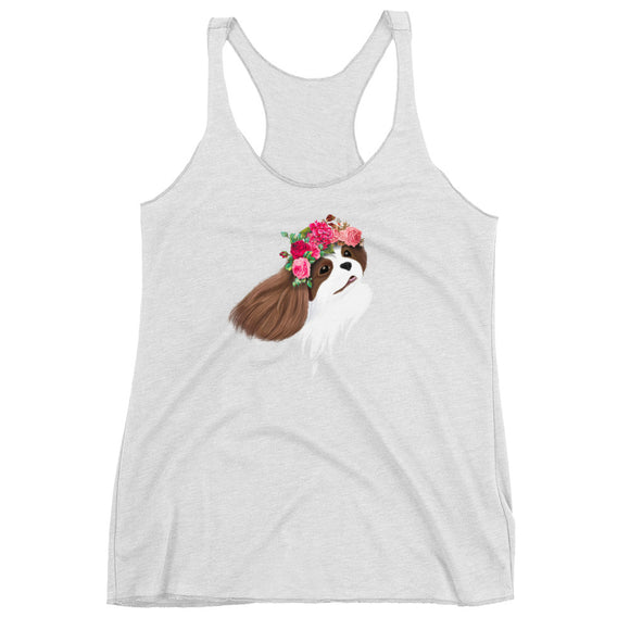 blenheim flower crown | women's tank