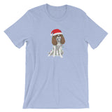 blenheim christmas cav | unisex cavalier king charles spaniel t-shirt