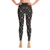 black cav party | full length yoga pants
