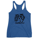 cavaholic | women's cavalier king charles spaniel tank top