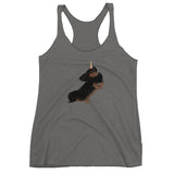 black & tan cavicorn | women's tank