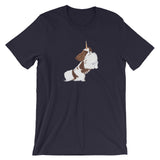 blenheim cavicorn | unisex cavalier king charles spaniel t-shirt