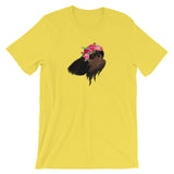 black & tan flower crown cav | unisex cavalier king charles spaniel t-shirt