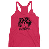 cavaholic | women's cavalier king charles spaniel tank top
