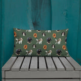 green cav party | pillow