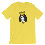 tri king | unisex cavalier king charles spaniel t-shirt