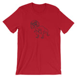cavasaurus | unisex cavalier king charles spaniel t-shirt