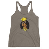 black & tan king | women's tank