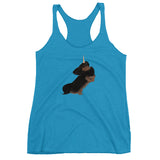 black & tan cavicorn | women's tank