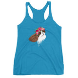 blenheim flower crown | women's tank