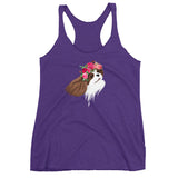 blenheim flower crown | women's tank