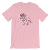 cavasaurus | unisex cavalier king charles spaniel t-shirt