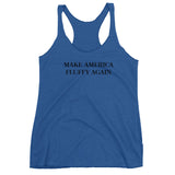 make america fluffy again | women's tank