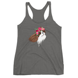 blenheim flower crown | women's tank