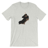 black & tan cavicorn | unisex cavalier king charles spaniel t-shirt