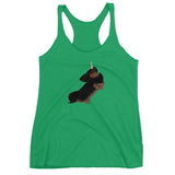 black & tan cavicorn | women's tank