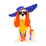 diva cav | cavalier king charles spaniel sticker