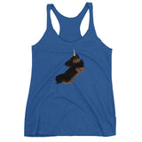 black & tan cavicorn | women's tank
