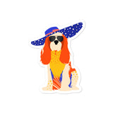diva cav | cavalier king charles spaniel sticker