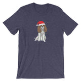 blenheim christmas cav | unisex cavalier king charles spaniel t-shirt