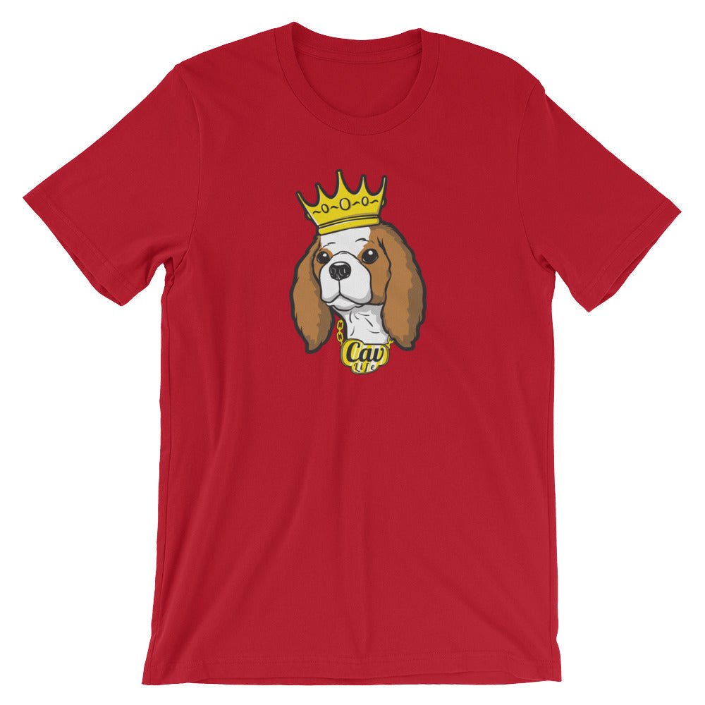 LOVE Cavalier King Charles Spaniel Face 4th Of Jul' Men's T-Shirt